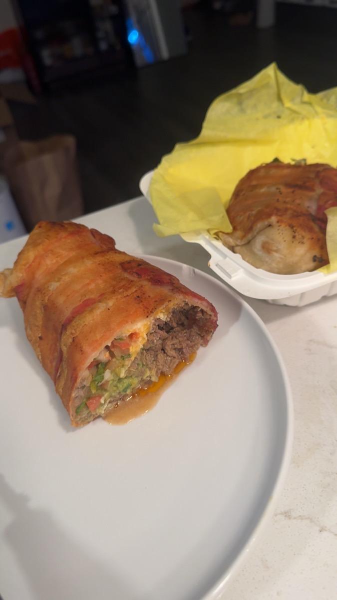 Bacon Wrapped Burrito